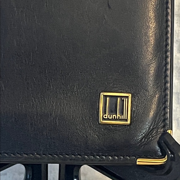 Dunhill Wallet with Gold Details - Picture 2 of 10